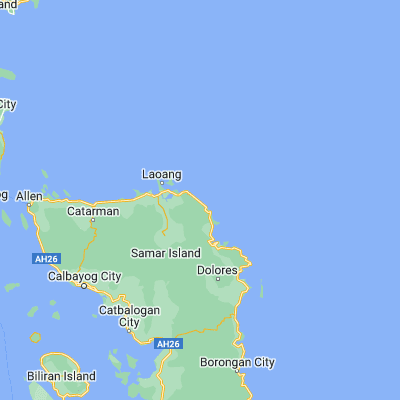 Map showing location of Cabatuan (12.522800, 125.220200)