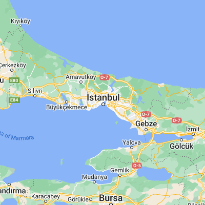 Map showing location of Eminönü (41.017660, 28.974380)