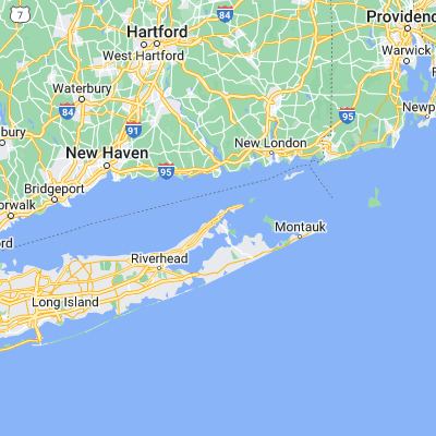 Map showing location of Greenport (41.103430, -72.359250)