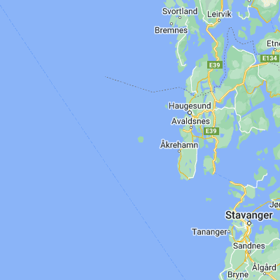 Map showing location of Utsira (59.305700, 4.886200)